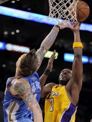 Lakers beat Nuggets 103-94 in Game 5 