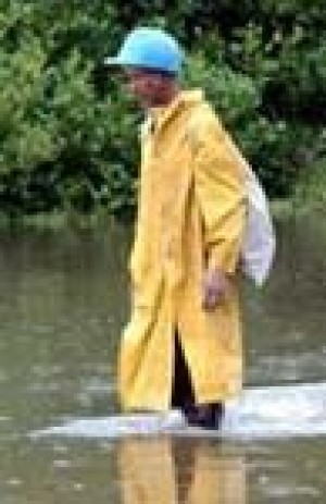 Tropical storm Wilma builds in the Caribbean 