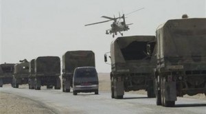 US tests military exit routes out of Iraq 