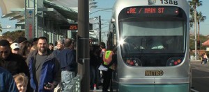VIDEO: Light rail officially open to public 