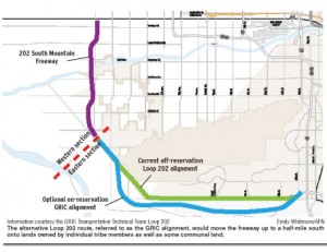 Loop 202 alternative routes 