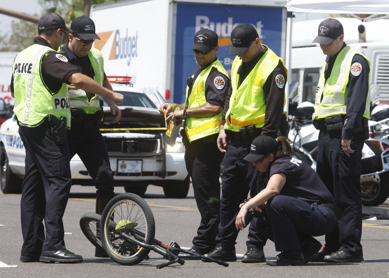 Child Hit on Bike