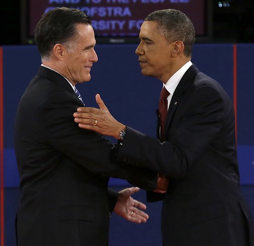 Mitt Romney, Barack Obama 
