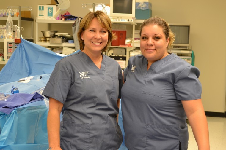 EVIT surgical tech scholarship winners