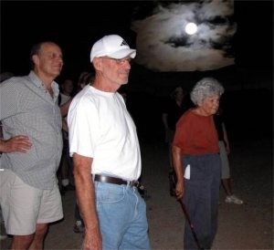Night hikers see the desert by starlight 