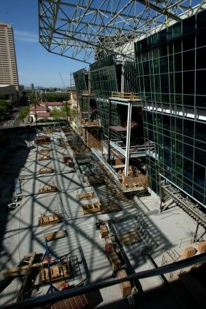 Bigger convention center booked up 