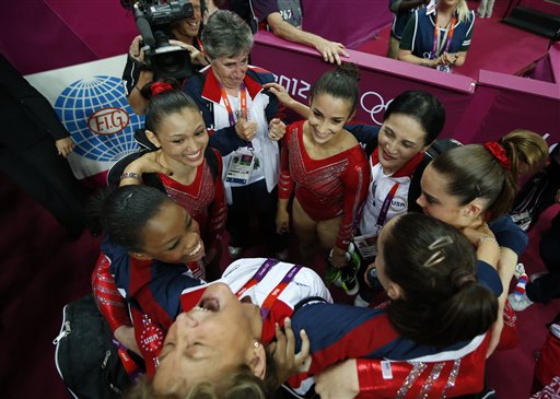 London Olympics Artistic Gymnastics Women