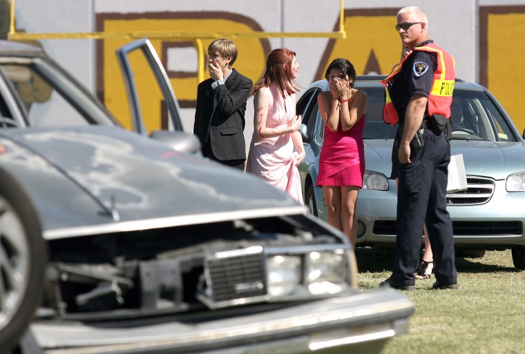 Mock D.U.I. Accident Assembly 