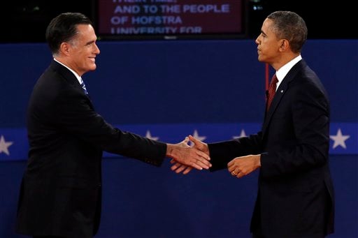 Mitt Romney, Barack Obama 
