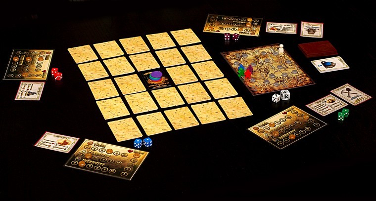 'The Legend of the Lost Dutchman' board game