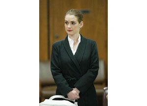 Judge commends actress Winona Ryder 
