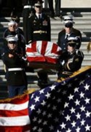 Ford state funeral moves to Michigan 