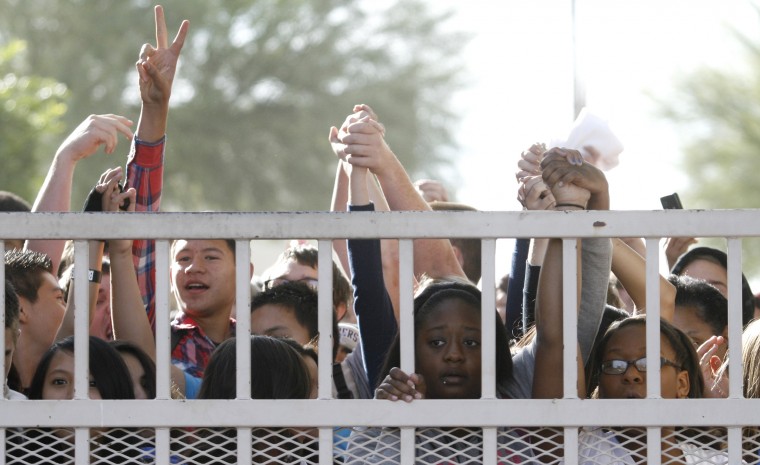 Westwood Students Support Principal 