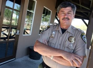 Pinal sheriff fights crime, budget problems 