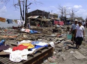 Aid is on the way to devastated Myanmar but so is heavy rain 
