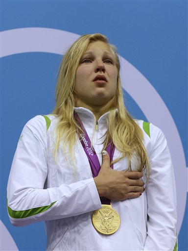 London Olympics Swimming Women