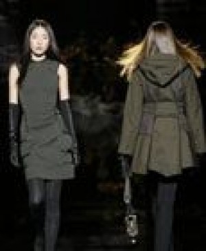 Gowns, suits grace NY runways 