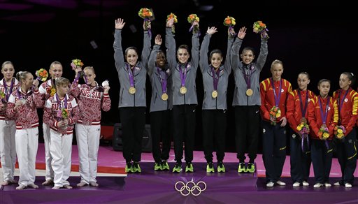 London Olympics Artistic Gymnastics Women