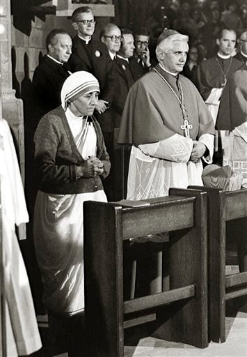 Ratzinger, Mother Teresa