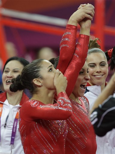 London Olympics Artistic Gymnastics Women