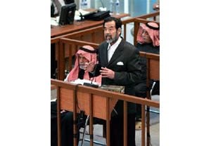 Saddam trial resumes, then is postponed 