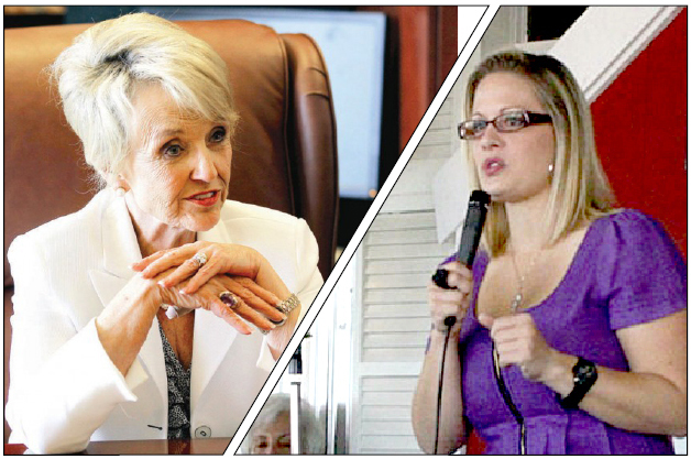 Jan Brewer, Kyrsten Sinema