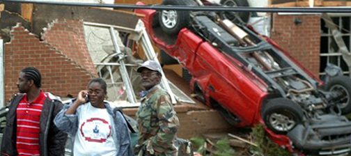 20 dead as tornadoes hit Ga., Ala., Mo. 