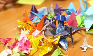 Paper cranes
