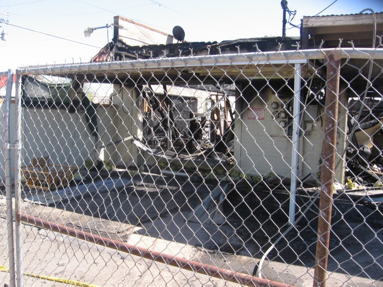 Granite Reef fire