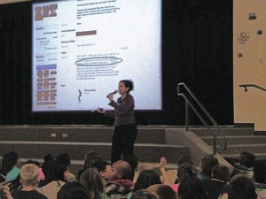 Kyrene del Milenio talks computer safety
