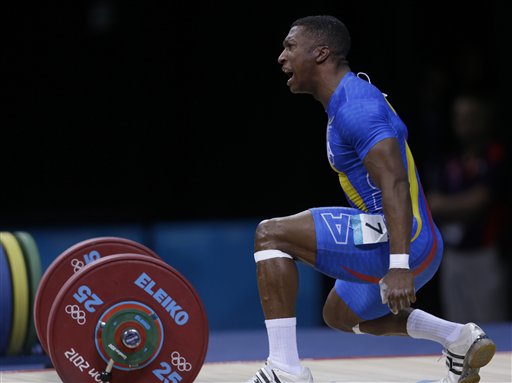 London Olympics Weightlifting Men