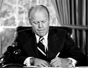 Ford saved a nation with pardon of Nixon 