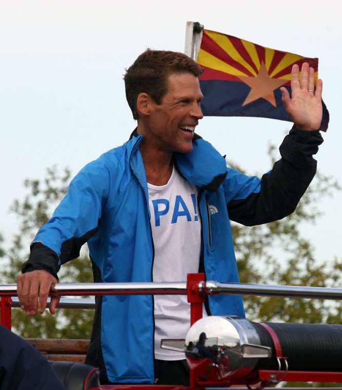 Ultra Runner Dean Karnazes in Mesa.