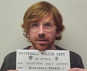 Anastasio charged with drugged driving 