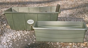 Downsizing gardening containers