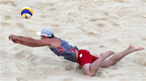 London Olympics Beach Volleyball Women