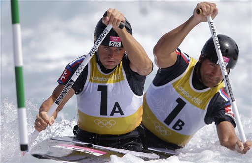 London Olympics Canoe Slalom Men