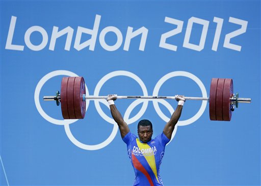 London Olympics Weightlifting Men