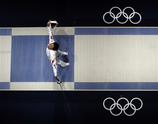London Olympics Womens Fencing