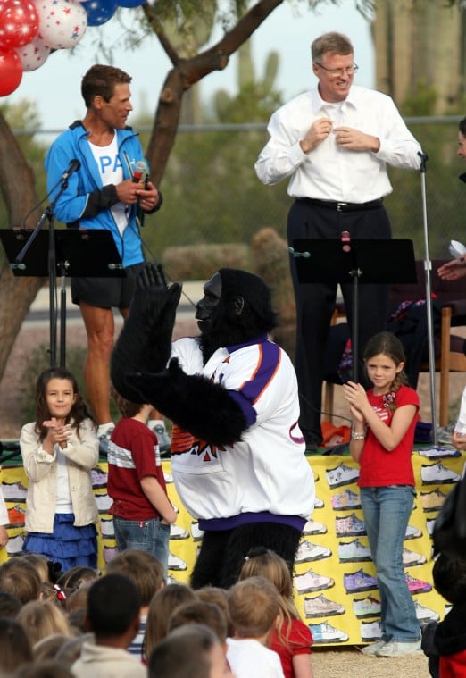 Ultra Runner Dean Karnazes in Mesa.