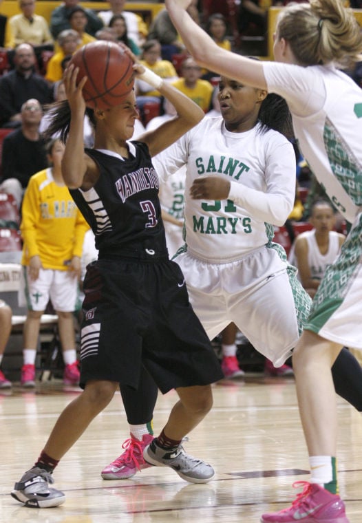 St. Mary's vs. Hamilton Division I Basketball Semifinal