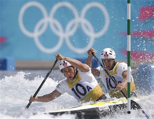 London Olympics Canoe Slalom Men