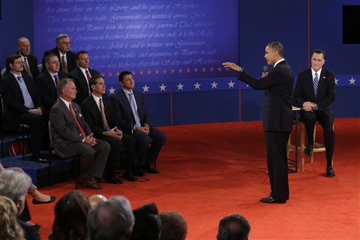 Mitt Romney, Barack Obama