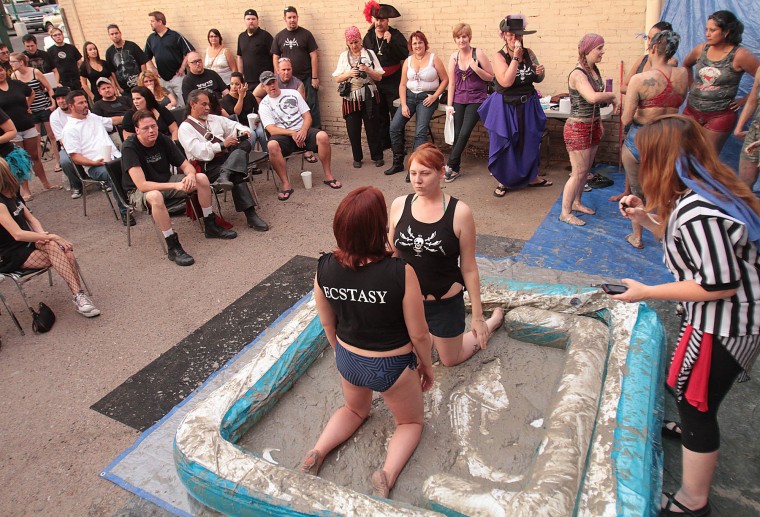 Pirate Mud Wrestling