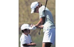World meets E.V. over tee at Gold Canyon 