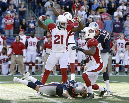 Stephen Gostkowski, Justin Bethel, Patrick Peterson