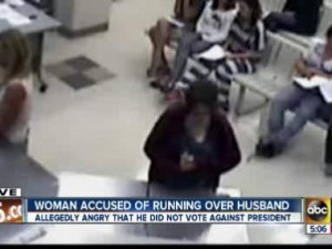 Gilbert man run over by wife for not voting against Obama