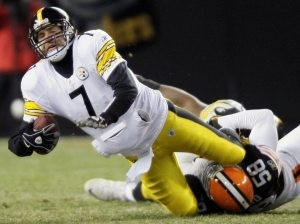 Browns sack Roethlisberger, Steelers 