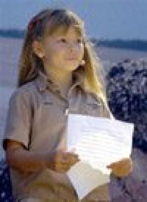 Croc hunter's daughter makes TV debut 