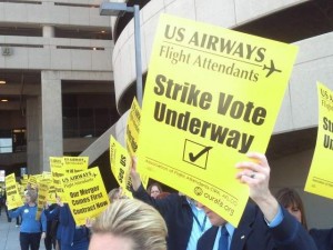 US Airways flight attendants to strike?